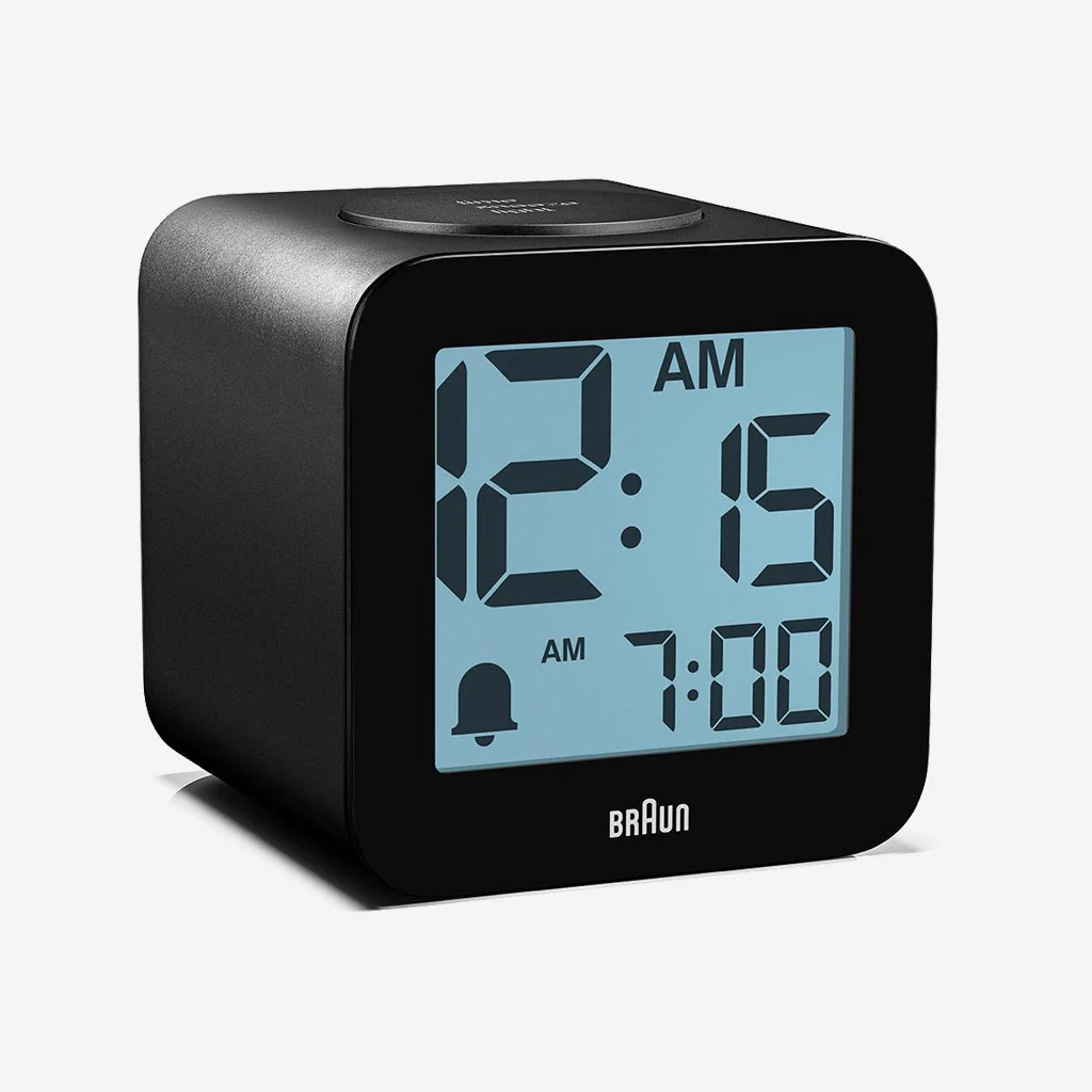 Braun BC25BP LCD Alarm Clock Black - Image 5