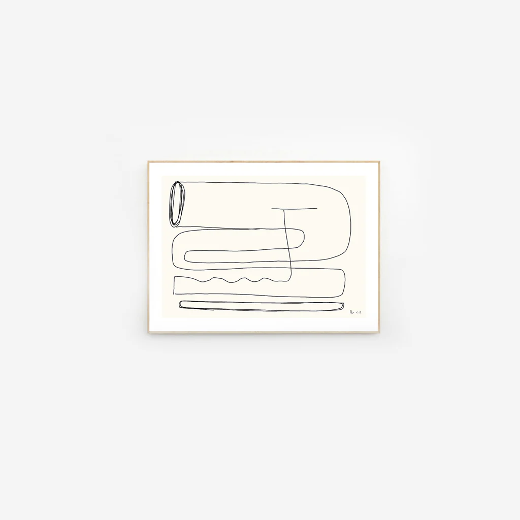 Byc Design Studio Between Lines 01 Print