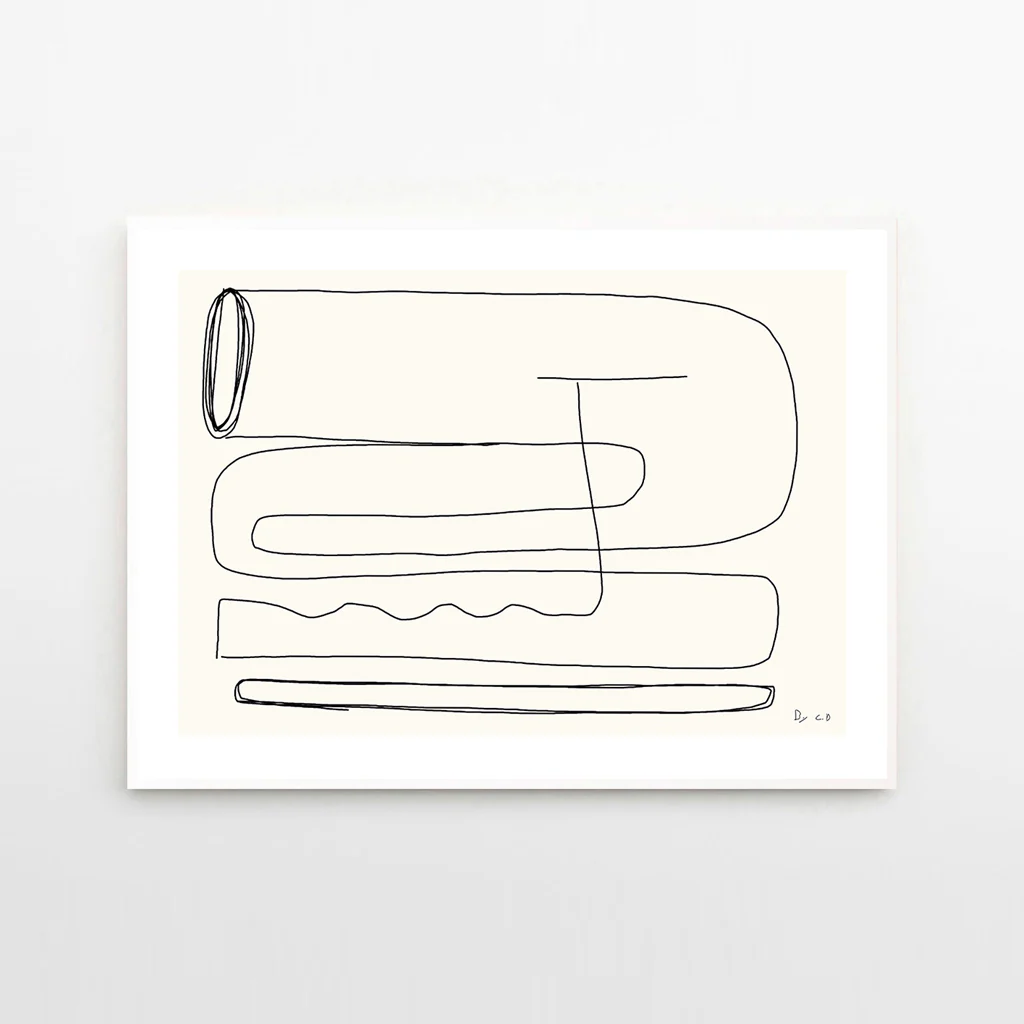 Byc Design Studio Between Lines 01 Print - Image 4