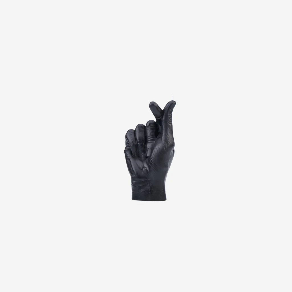 Candle Hand Black Hand Candle Love Heart