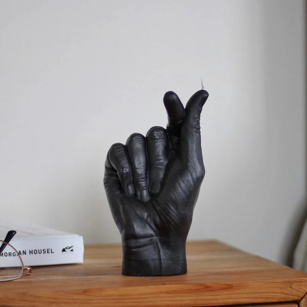 Candle Hand Black Hand Candle Love Heart - Image 3