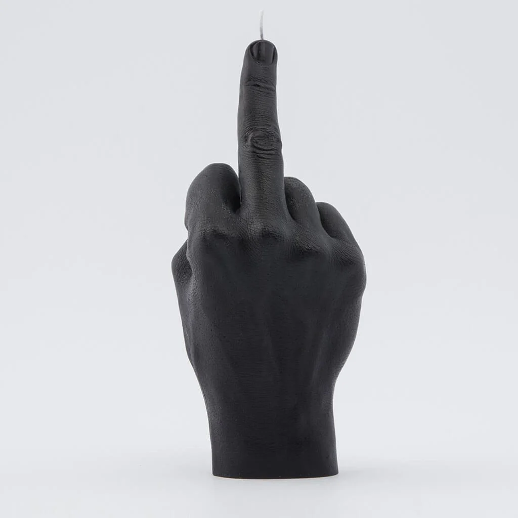 Candle Hand Black Hand Candle Fcuk You - Image 4