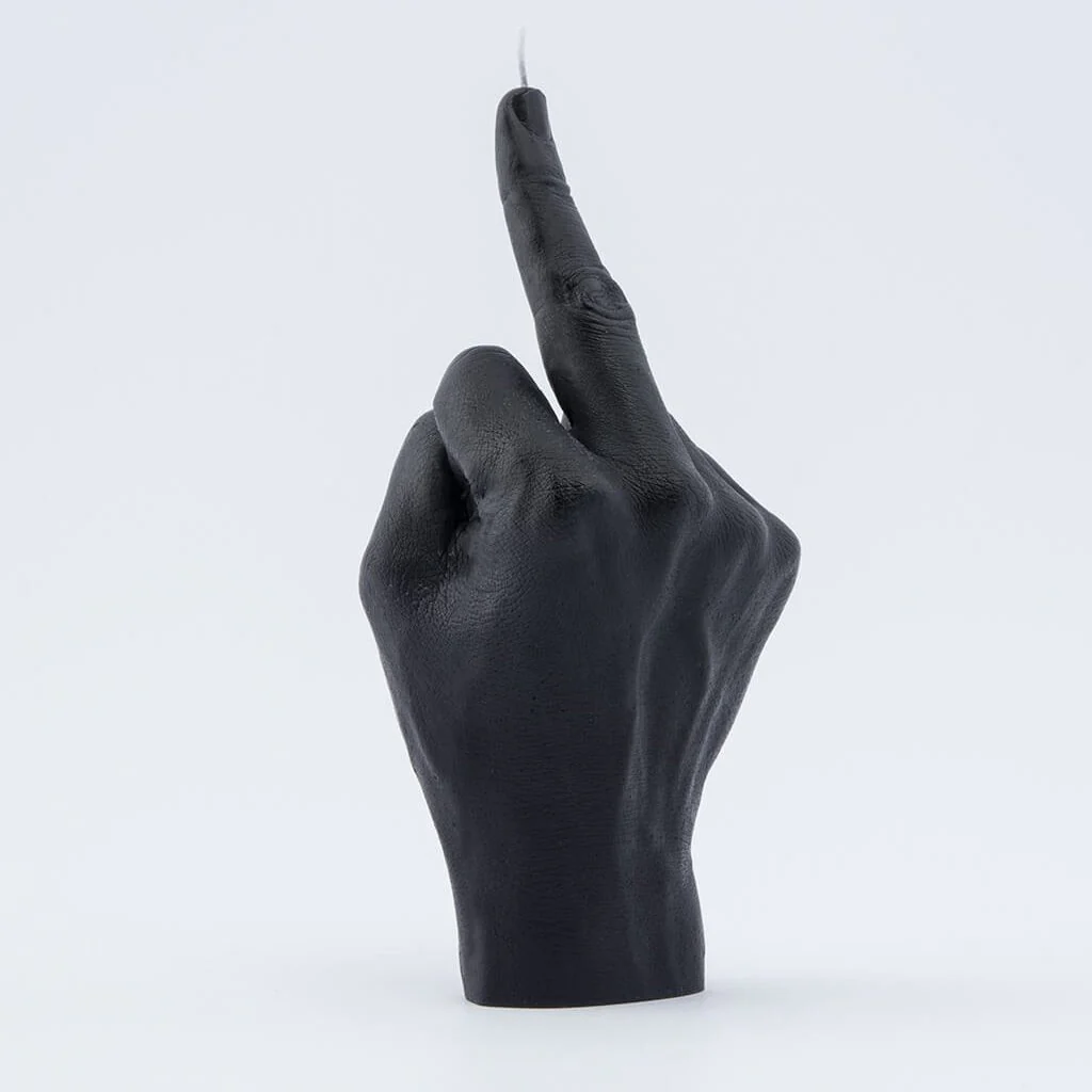 Candle Hand Black Hand Candle Fcuk You - Image 5