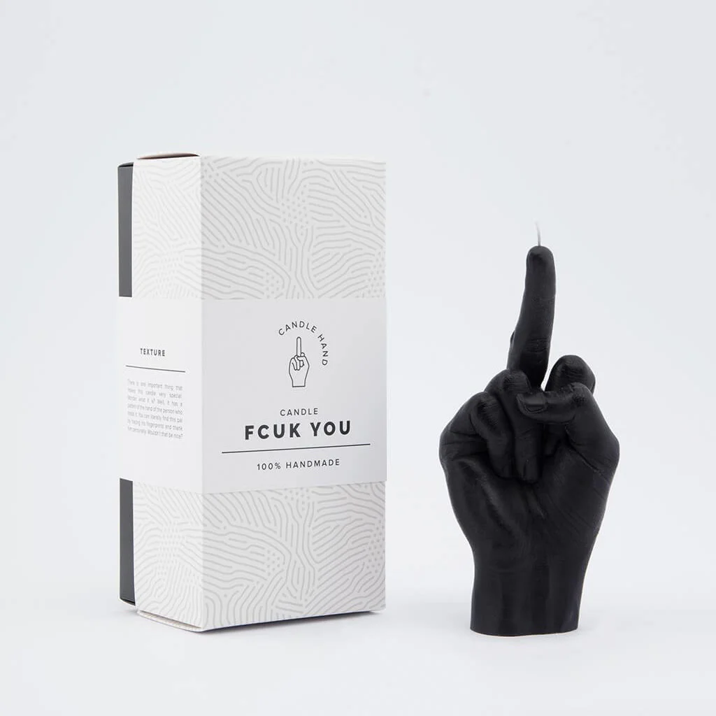 Candle Hand Black Hand Candle Fcuk You - Image 6