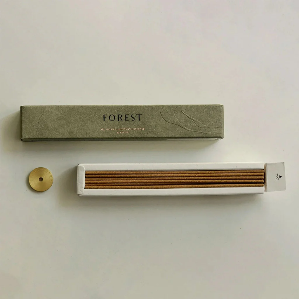 Cedar and Myrrh Palo Santo Japanese Incense Stick Set - Image 2