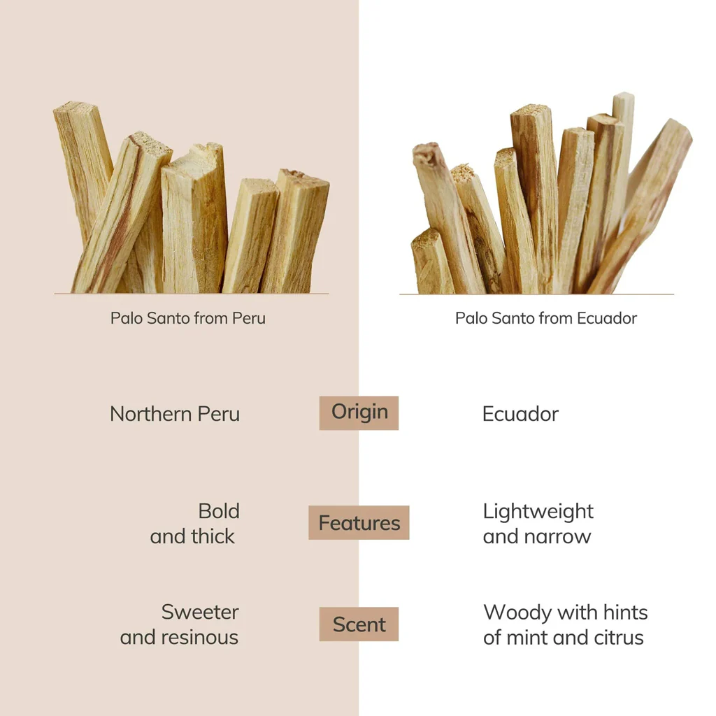 Cedar and Myrrh Palo Santo Wood Sticks - Image 4