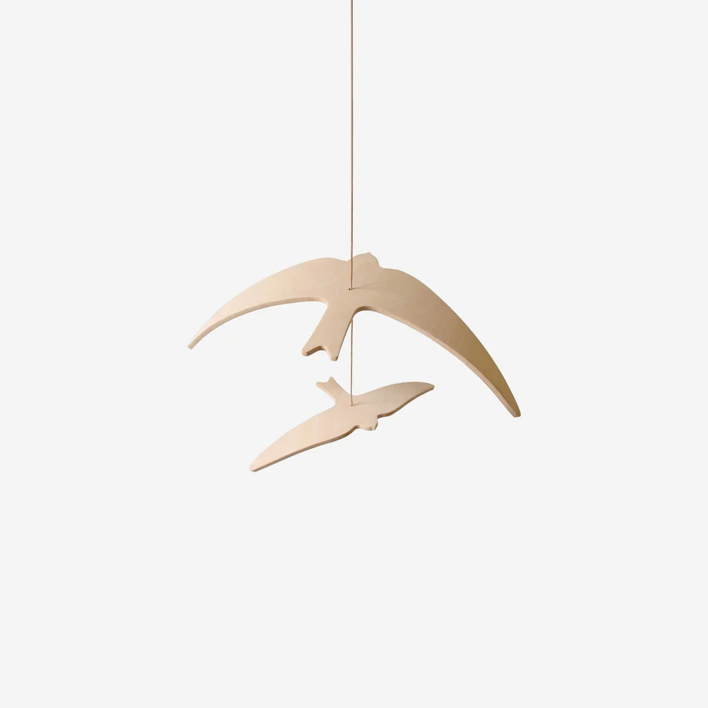 Charlie Crane Kano Birds Mobile