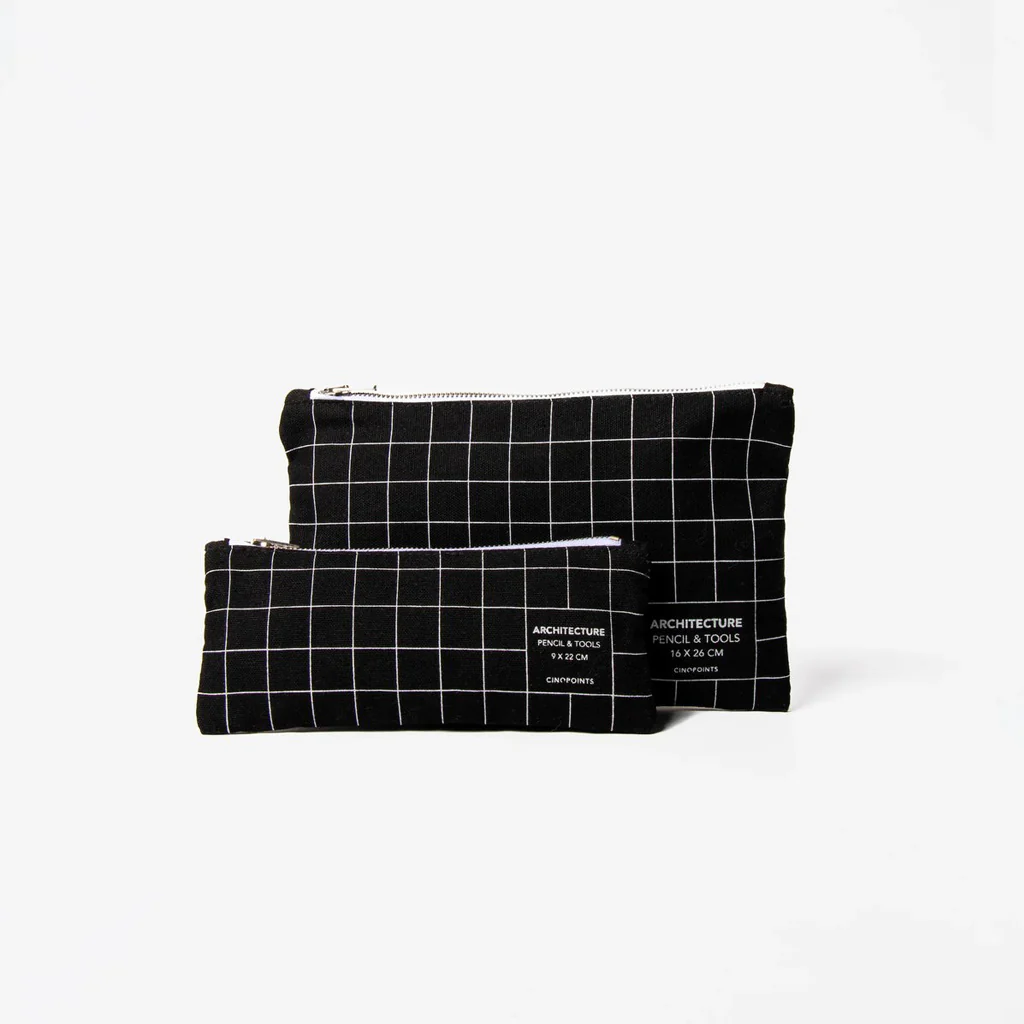 Cinqpoints Grid Pencil Case - Image 4