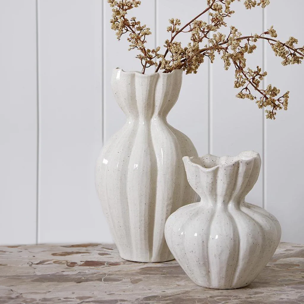 Coast Clara Ceramic Vase Short - Image 2