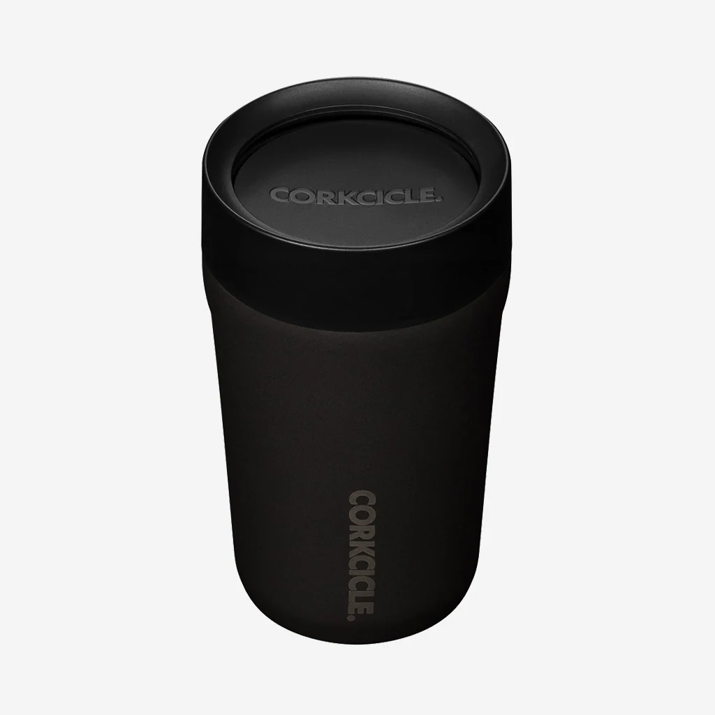 Corkcicle Commuter Cup 260ml Brushed Black - Image 2