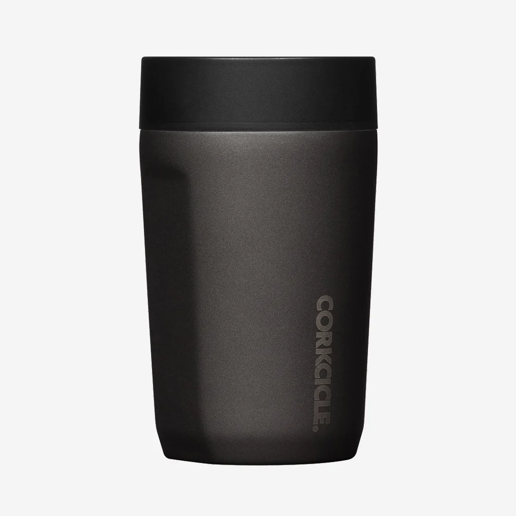 Corkcicle Commuter Cup 260ml Brushed Black - Image 4