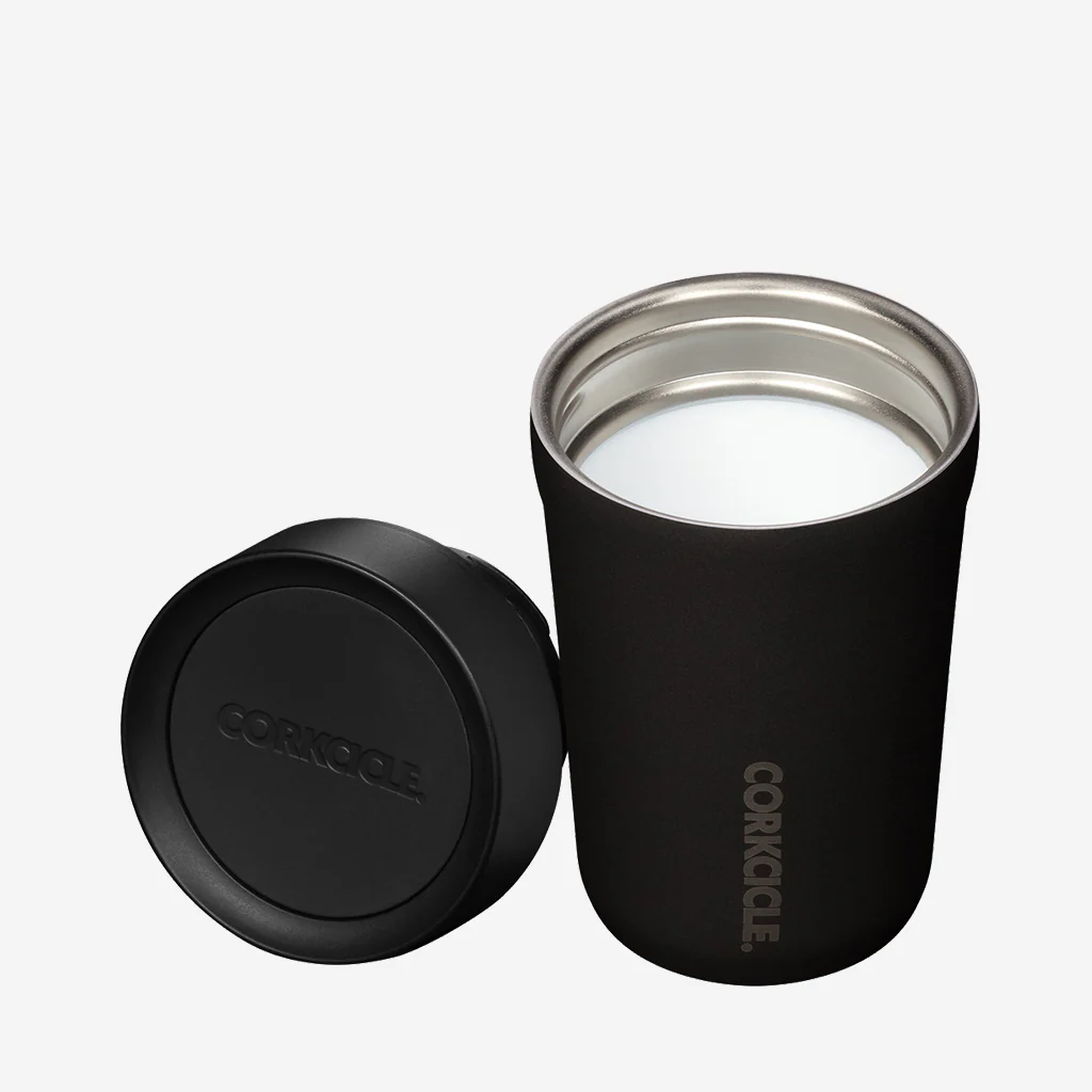 Corkcicle Commuter Cup 260ml Brushed Black - Image 5