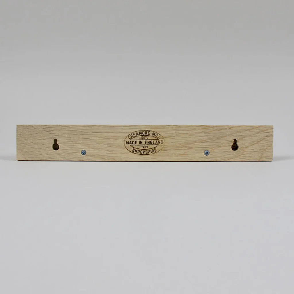 Creamore Mill Oak Picture Ledge Shelf Long - Image 5