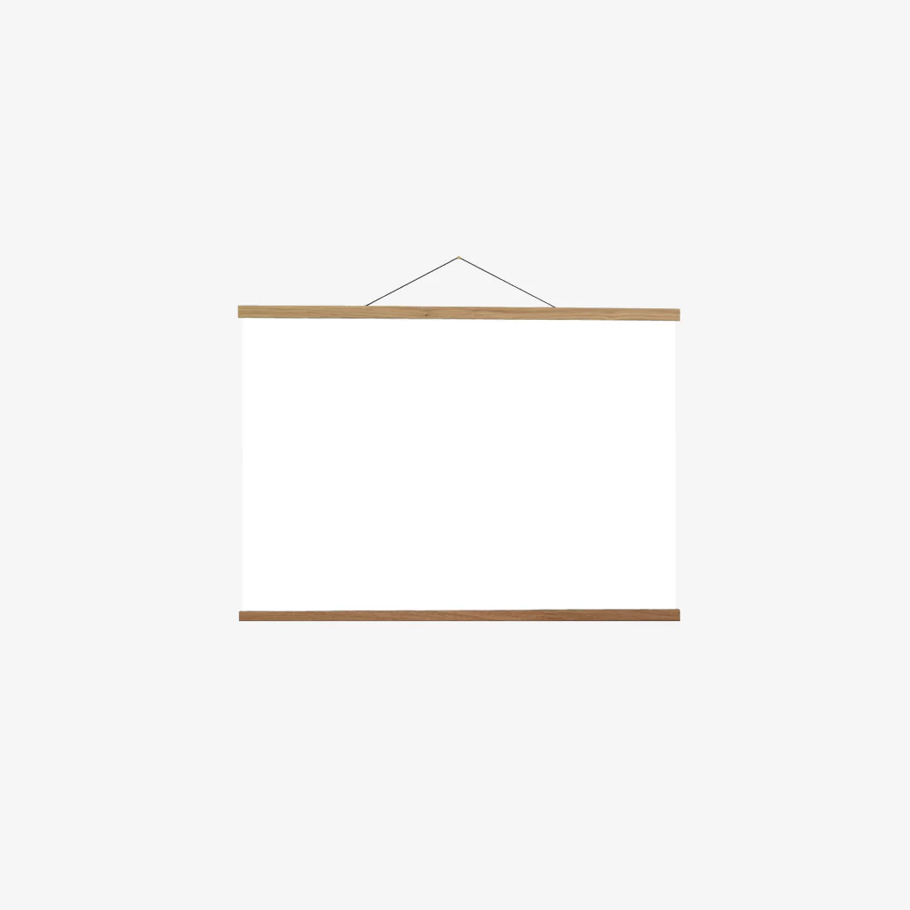 Creamore Mill Oak Poster Hanger L