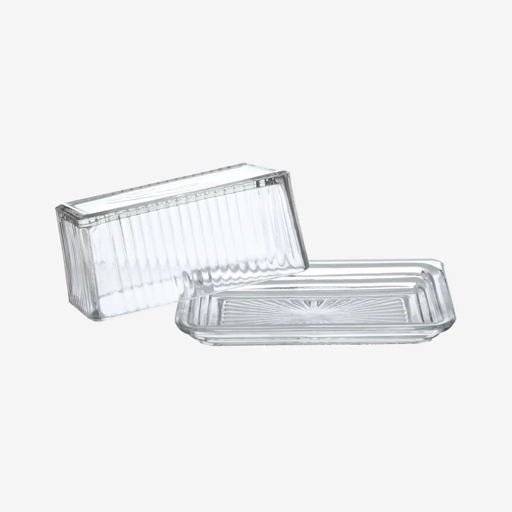 Curated Eltham Glass Butter Dish - Image 4
