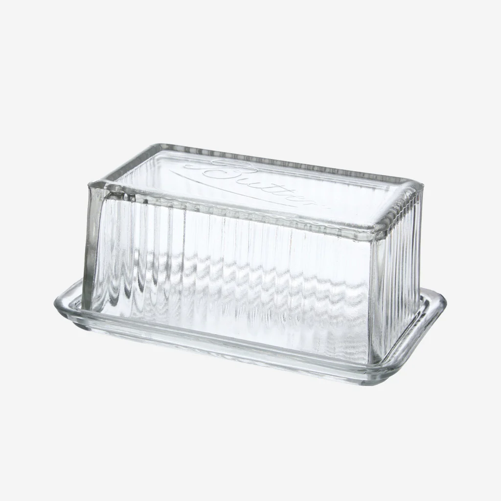 Curated Eltham Glass Butter Dish - Image 5