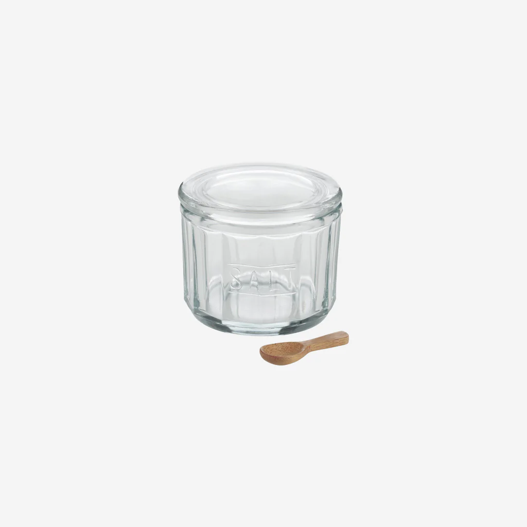 Curated Eltham Glass Salt Pot