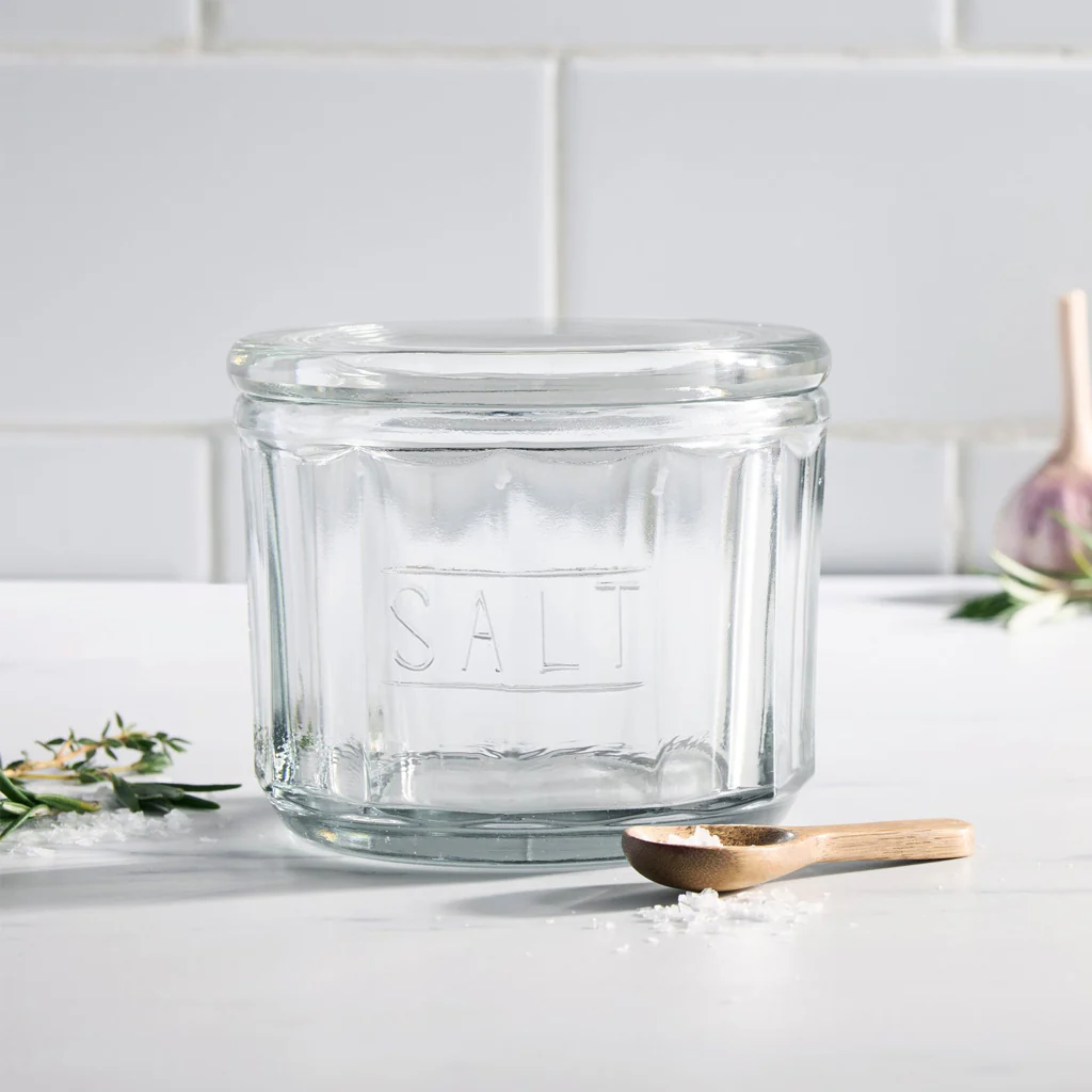 Curated Eltham Glass Salt Pot - Image 2