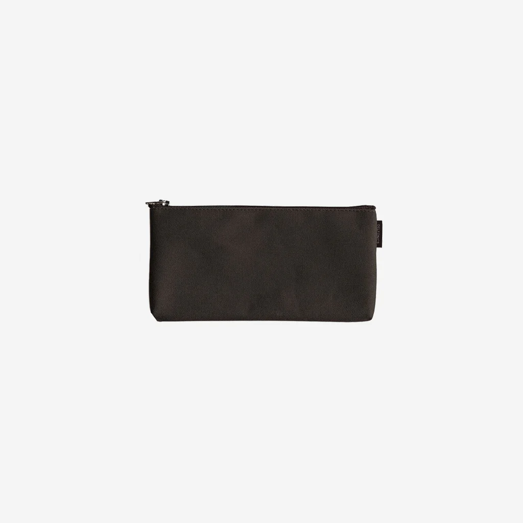 Delfonics Marek Canvas Flat Pencil Case Black