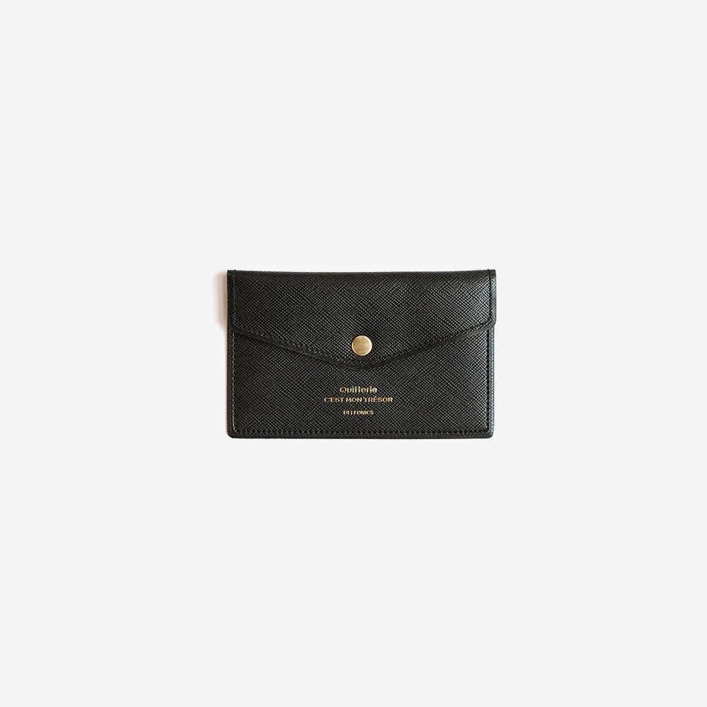 Delfonics Quitterie Black Card Case