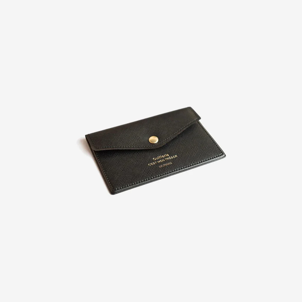 Delfonics Quitterie Black Card Case - Image 2