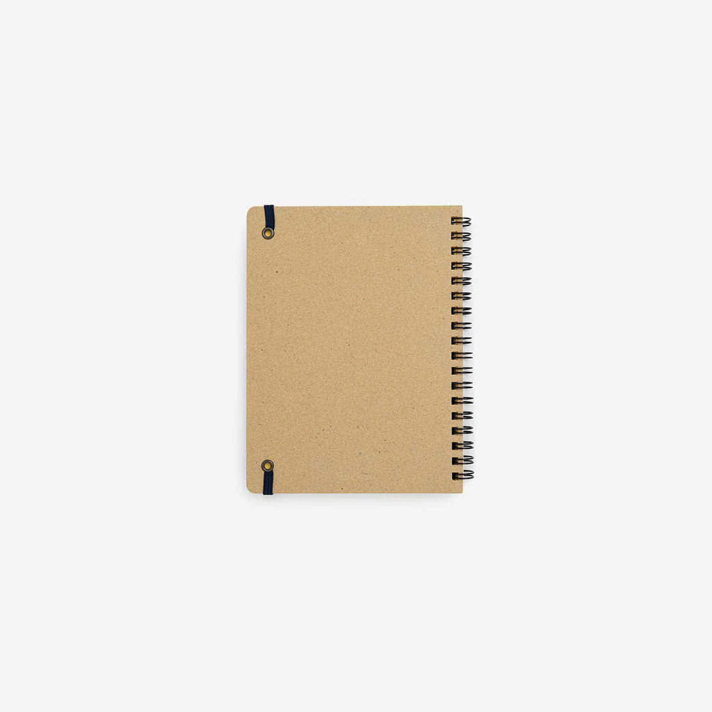 Delfonics Rollbahn Spiral Notebook A5 Dark Blue - Image 4