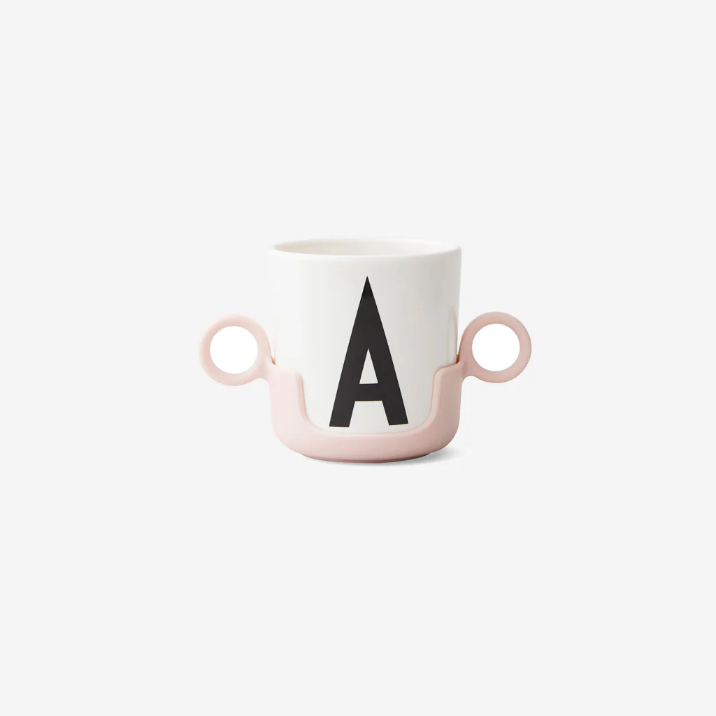 Design Letters Melamine Alphabet Cup Holder Pink - Image 3