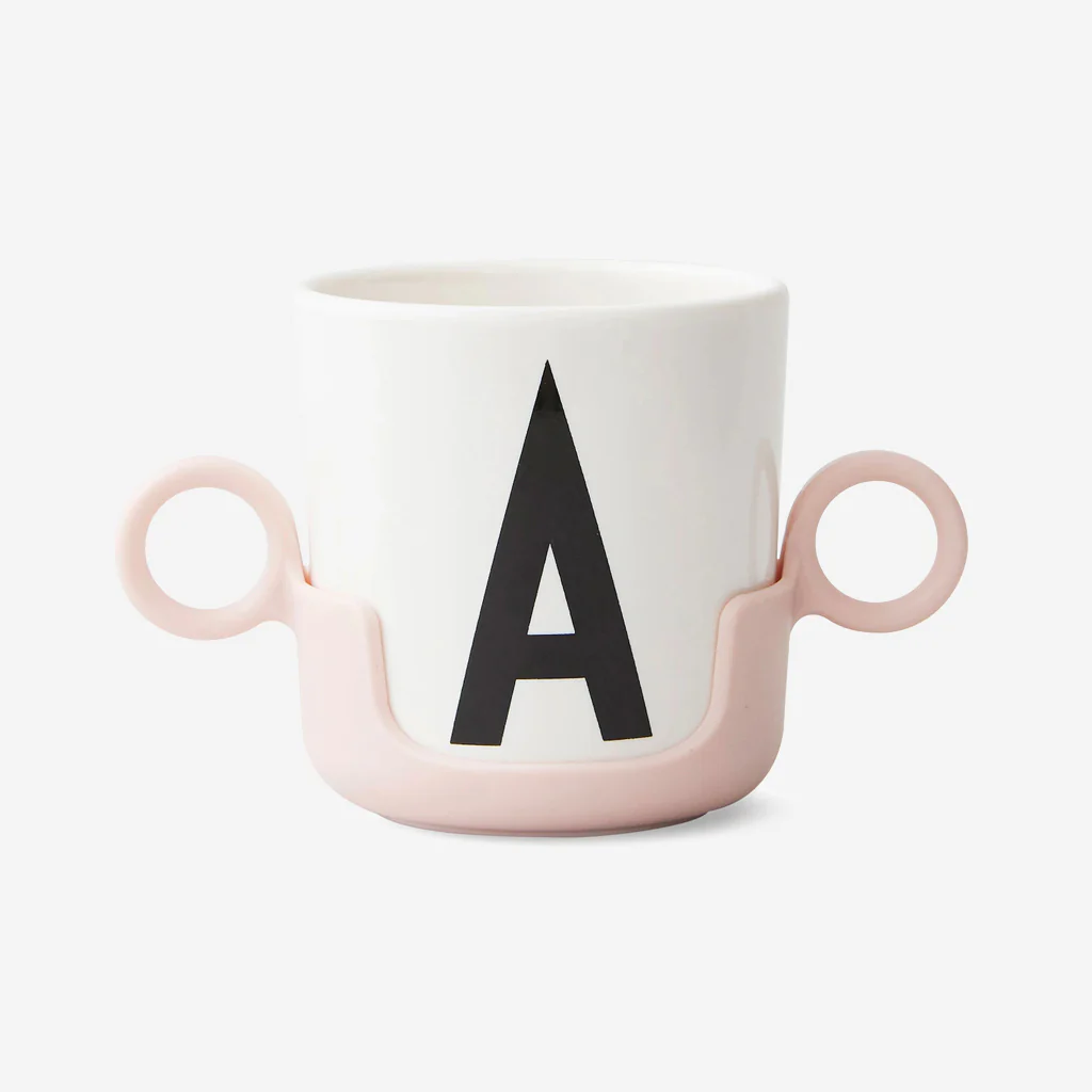Design Letters Melamine Alphabet Cup Holder Pink - Image 4