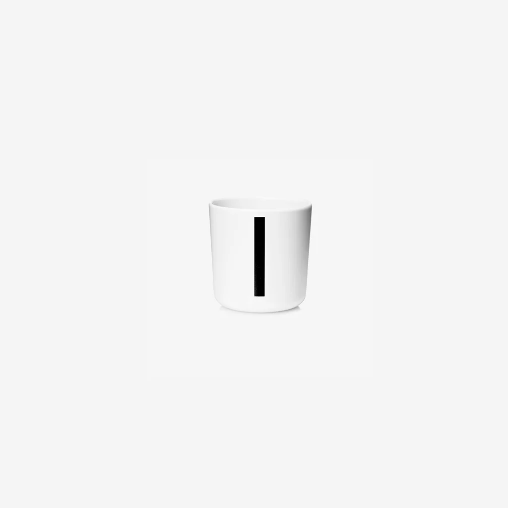 Design Letters Melamine Alphabet Cup I