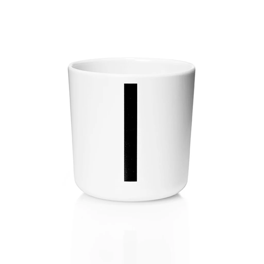 Design Letters Melamine Alphabet Cup I - Image 2