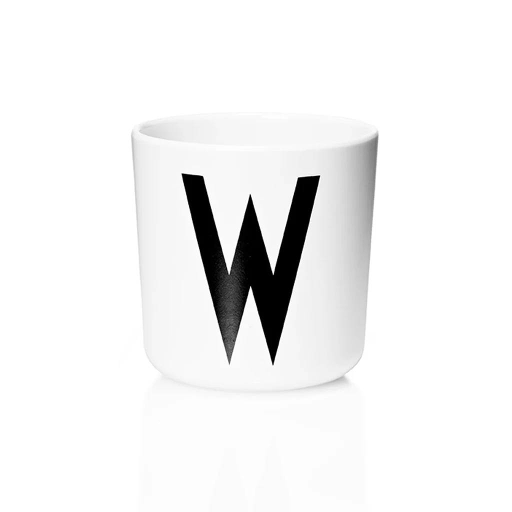 Design Letters Melamine Alphabet Cup W - Image 2