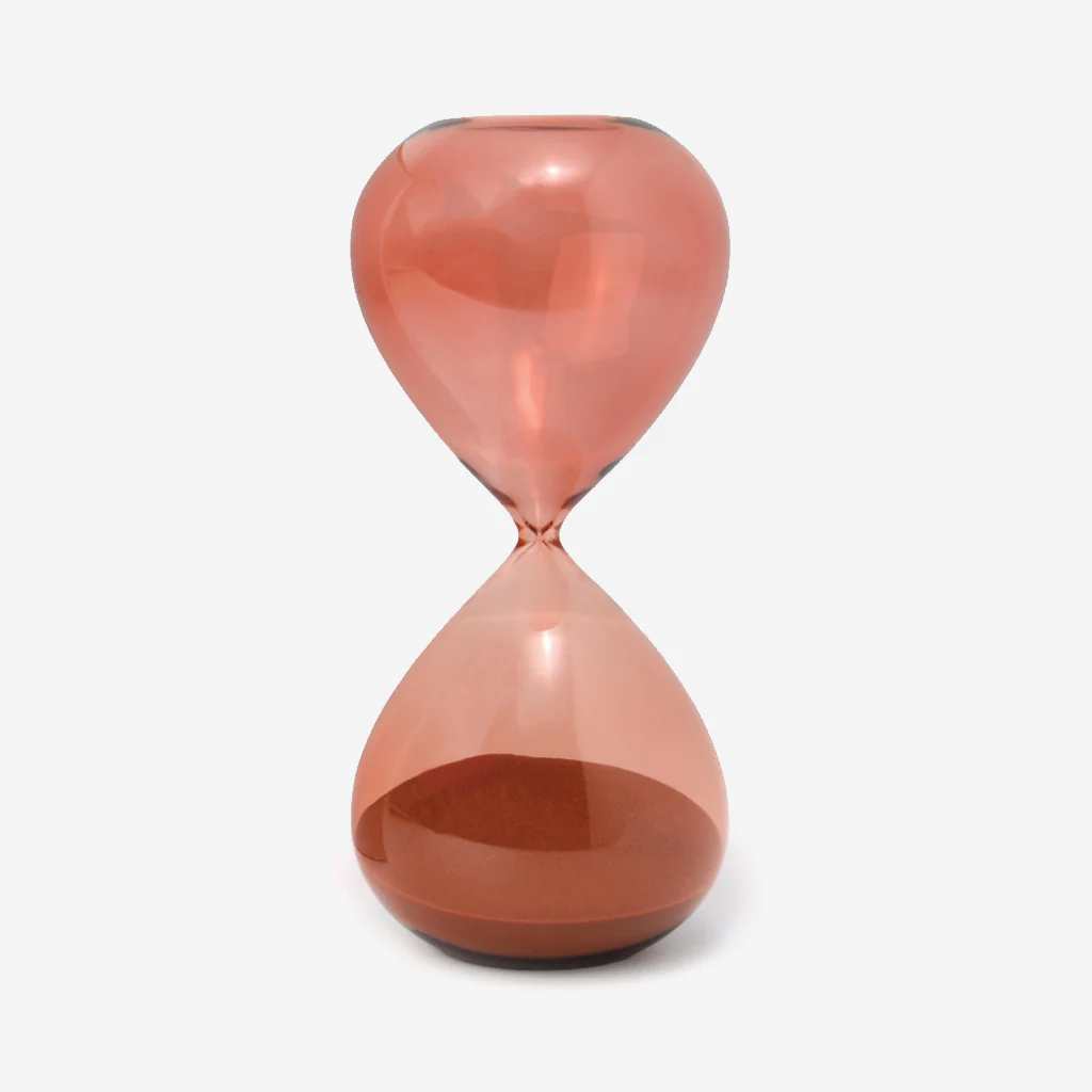 Design Works Hourglass Terracotta Ombre 60 Minutes - Image 3