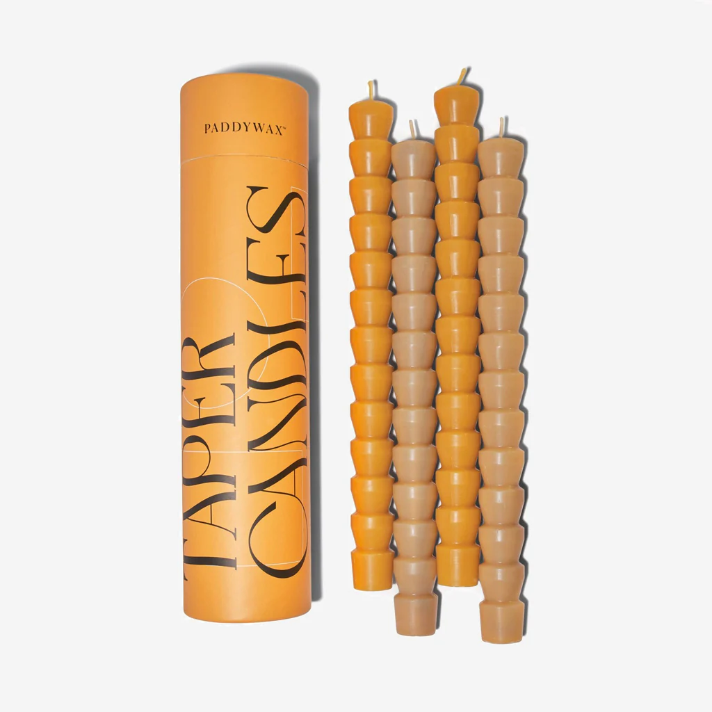 Design Works Taper Candle Set Orange Peach - Image 2