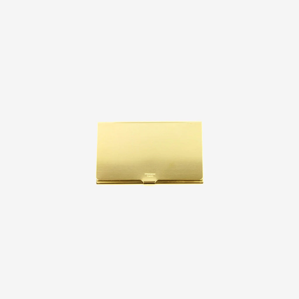 Diarge Brass Card Case