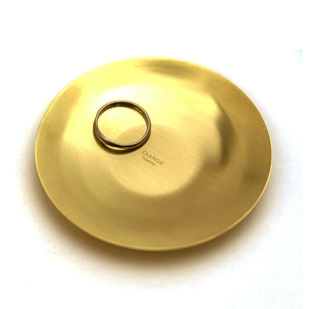 Diarge Brass Round Tray - Image 2