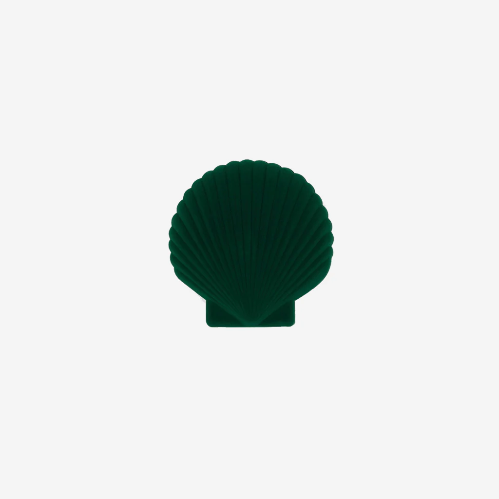 Doiy Shell Jewelry Box Green