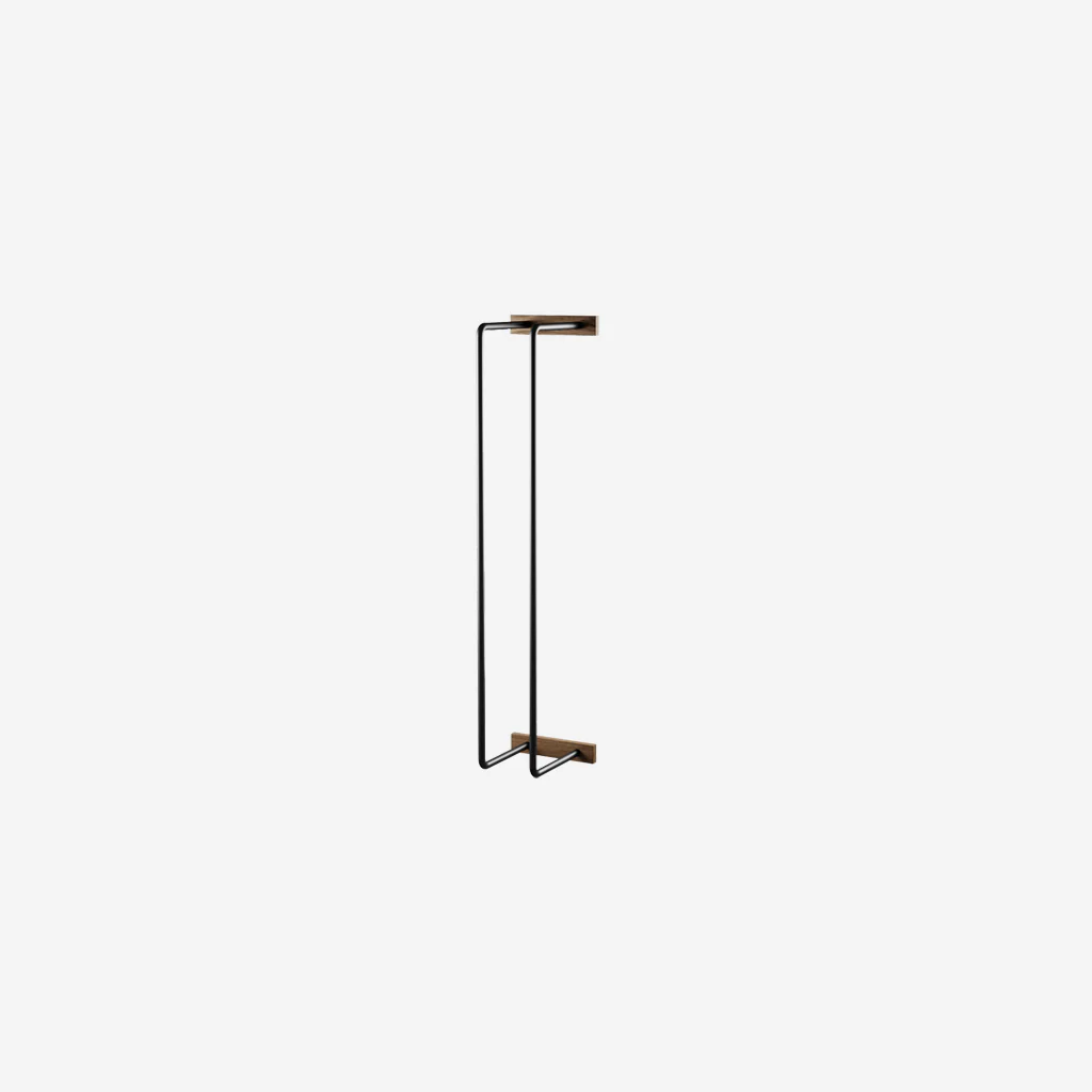 Ekta Living Bathroom Rack Smoked Oak
