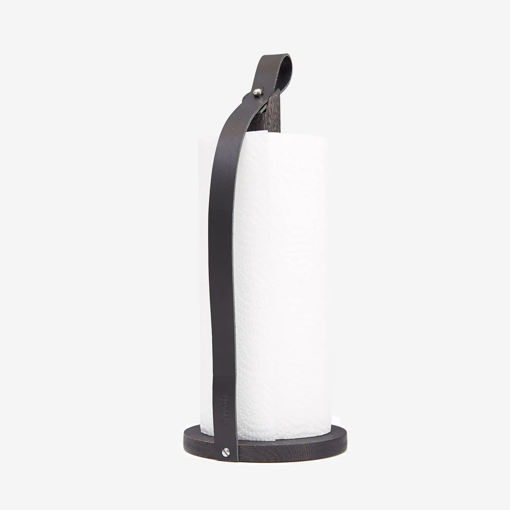 Ekta Living Hands On Paper Towel Holder Black Oak - Image 6