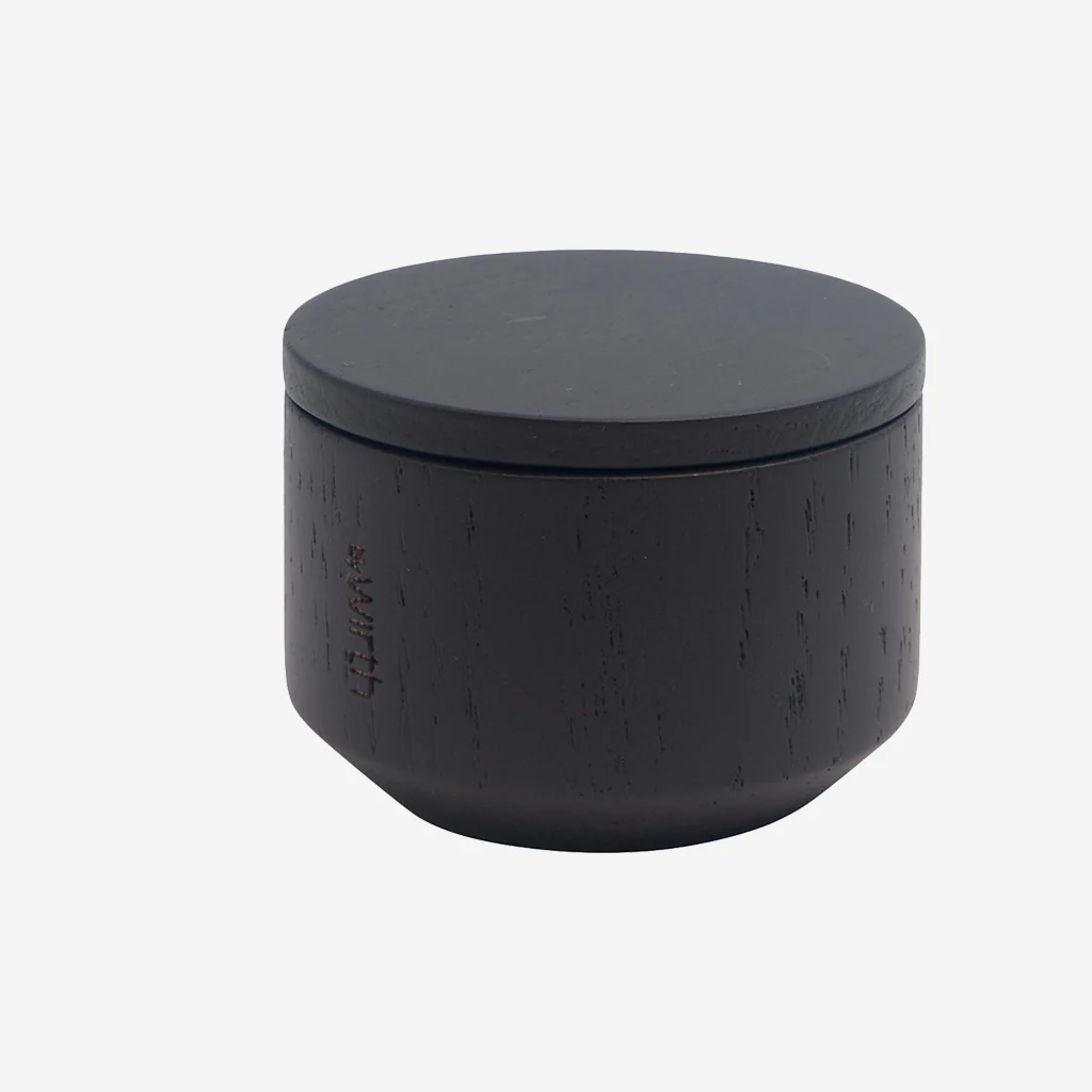 Ekta Living Salt Me Salt Jar Black Oak - Image 4