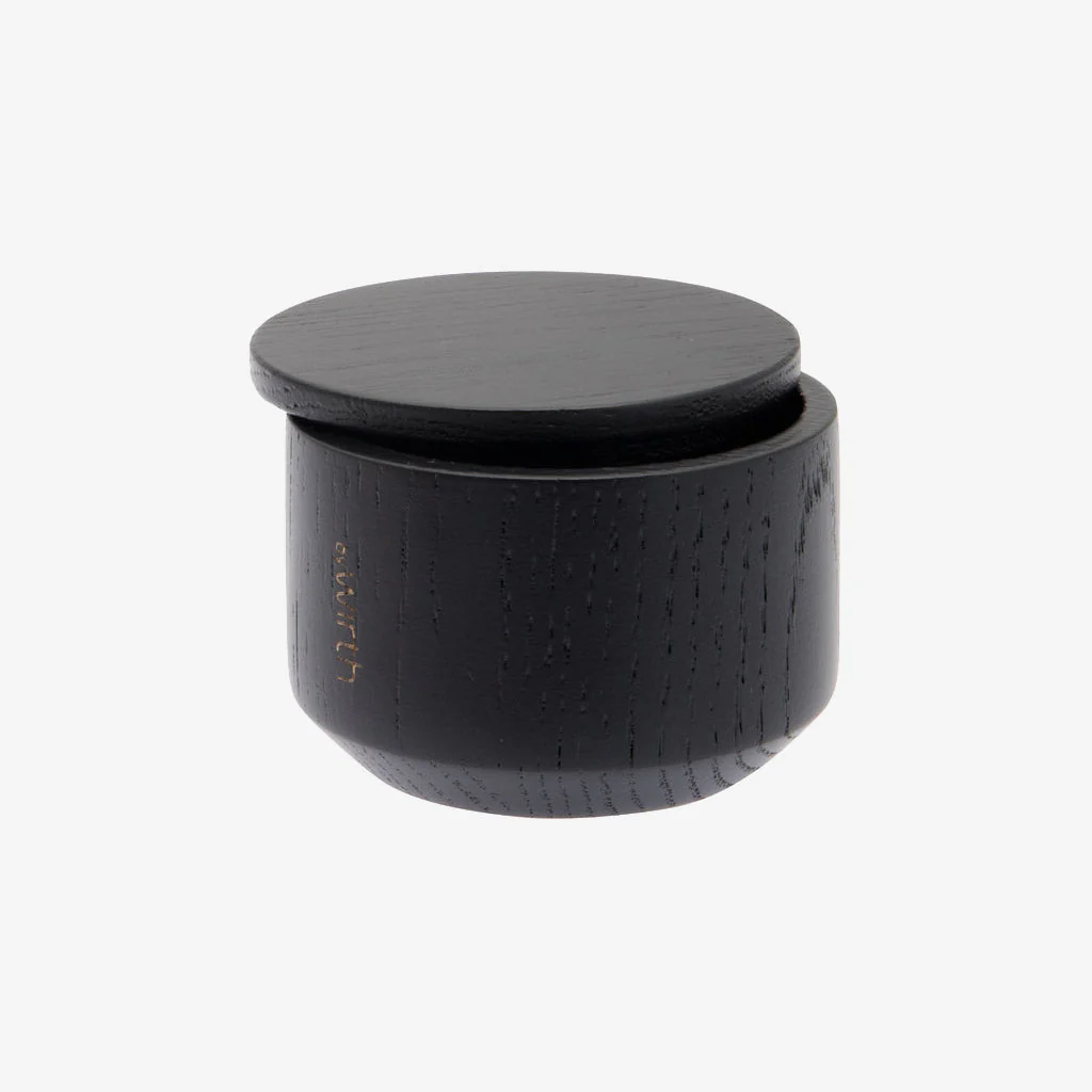 Ekta Living Salt Me Salt Jar Black Oak - Image 5