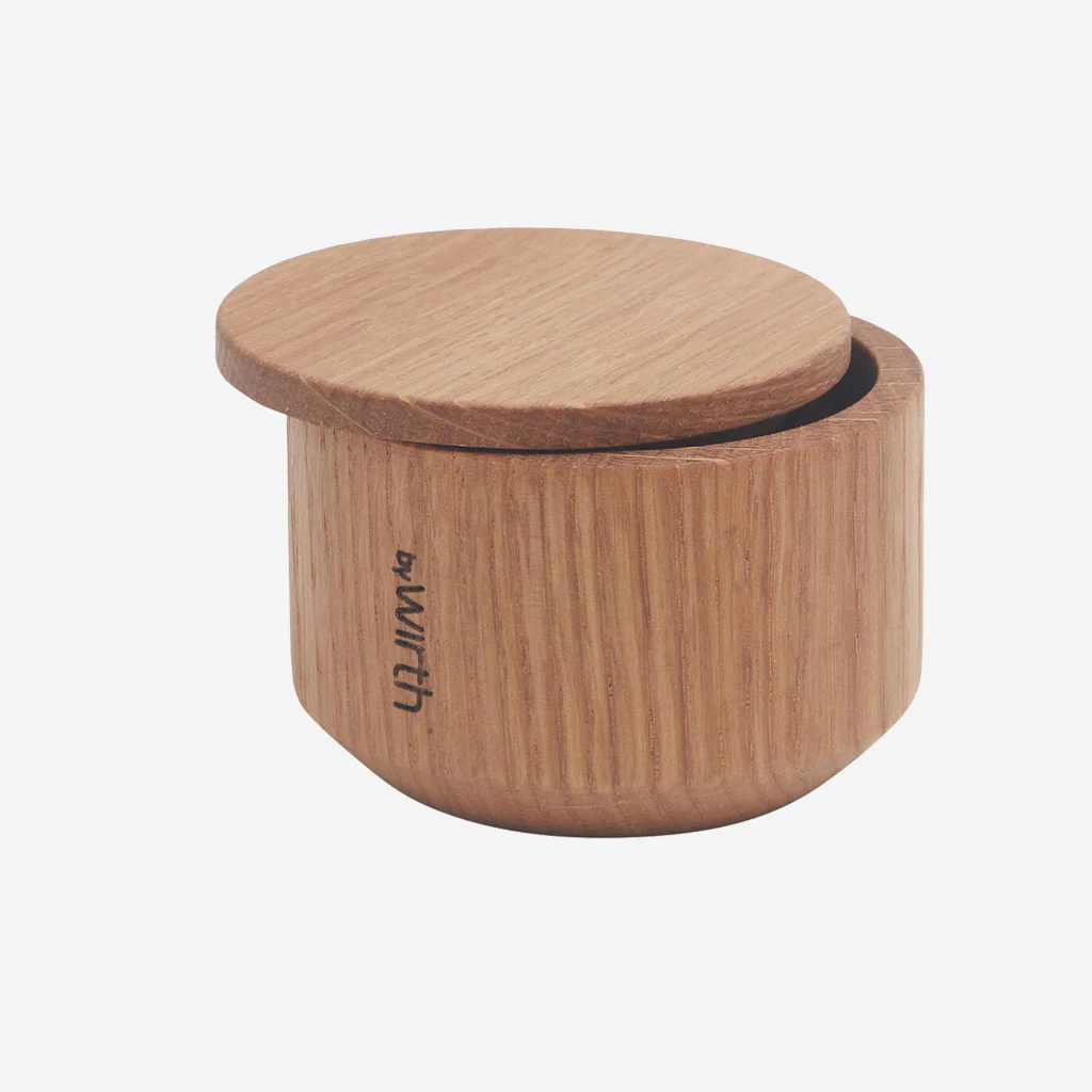 Ekta Living Salt Me Salt Jar Oiled Oak - Image 7