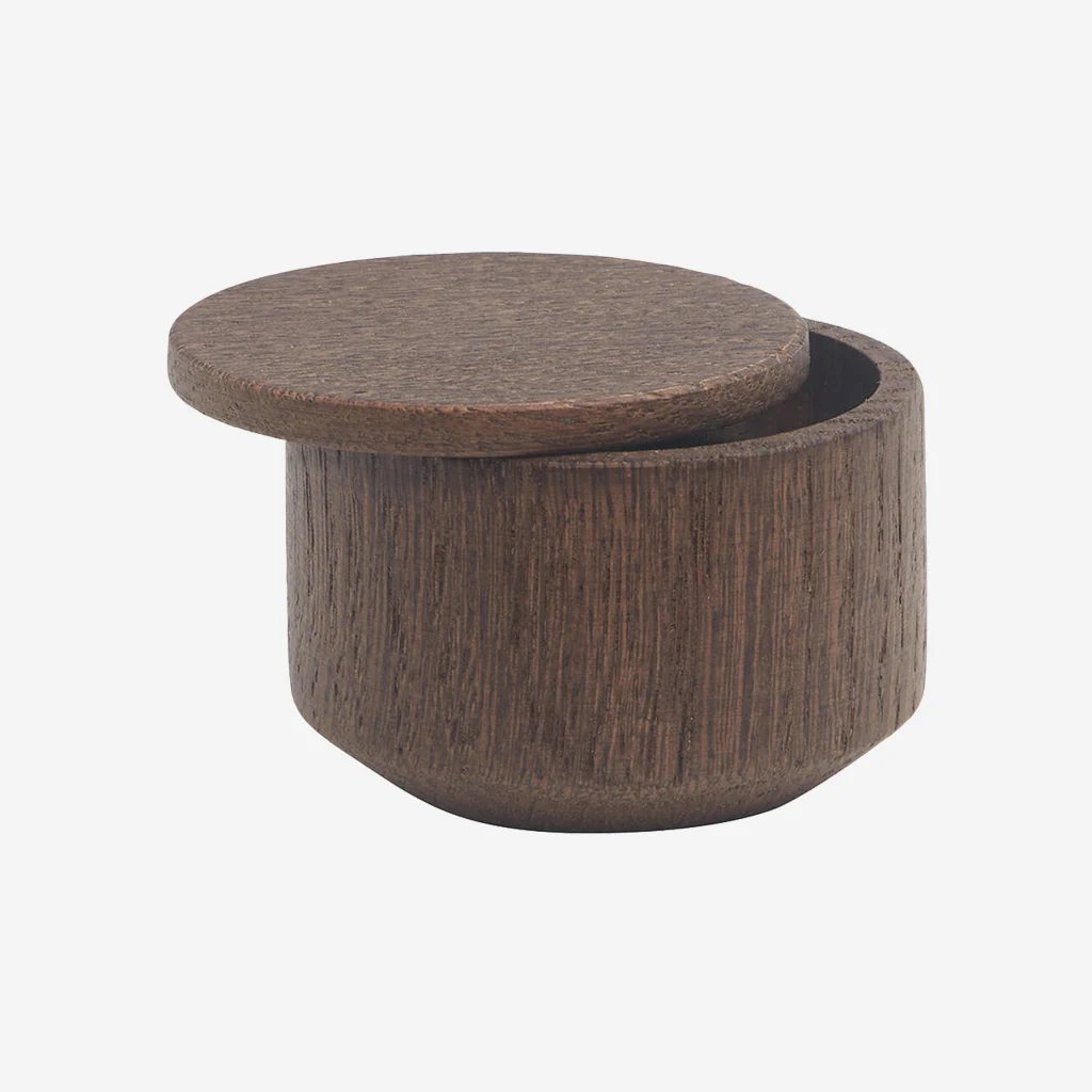 Ekta Living Salt Me Salt Jar Smoked Oak - Image 6