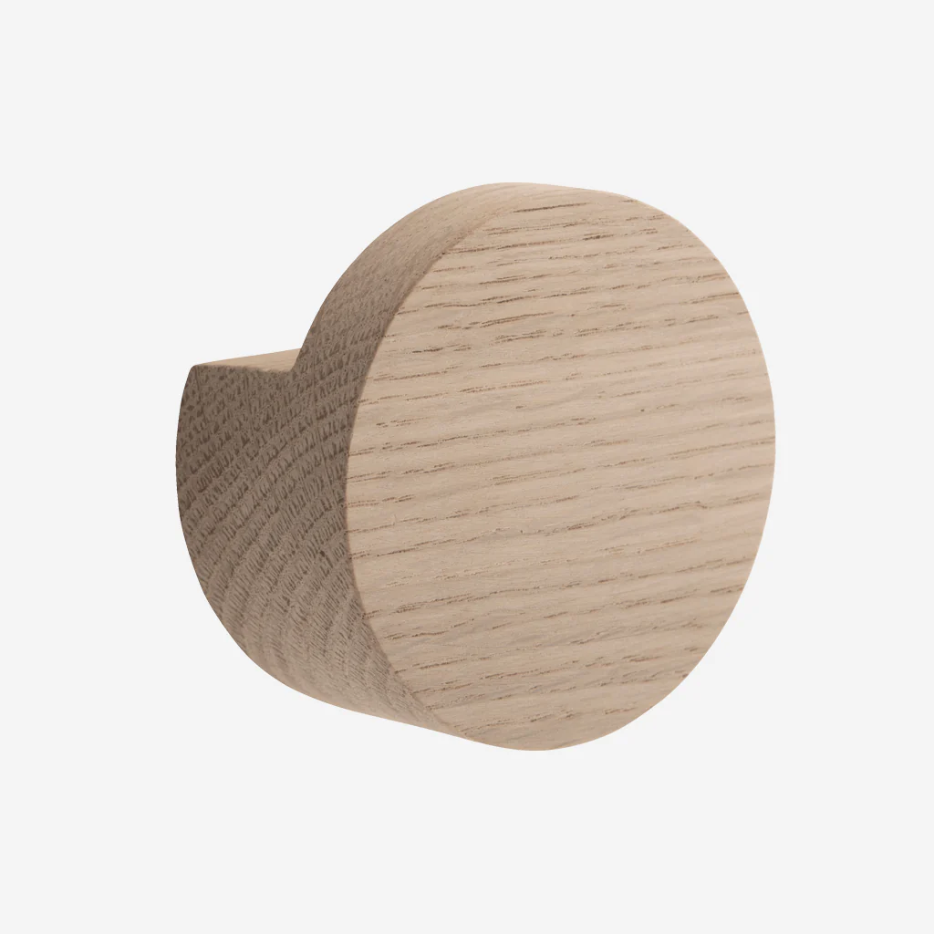 Ekta Living Wood Knot Hook Large Natural Oak - Image 3