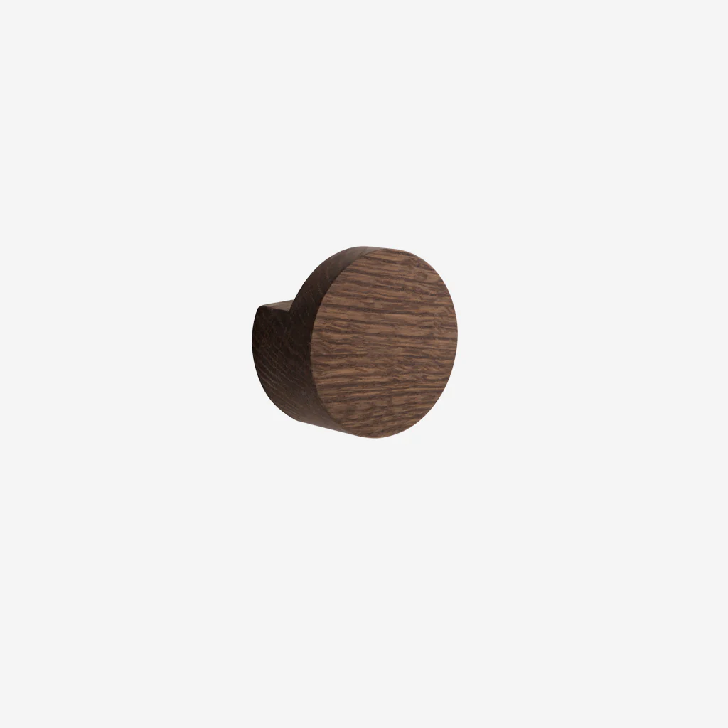 Ekta Living Wood Knot Hook Large Smoked Oak