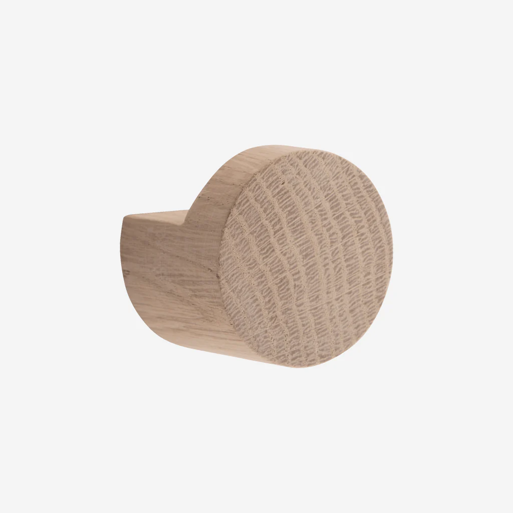 Ekta Living Wood Knot Hook Medium Natural Oak - Image 2