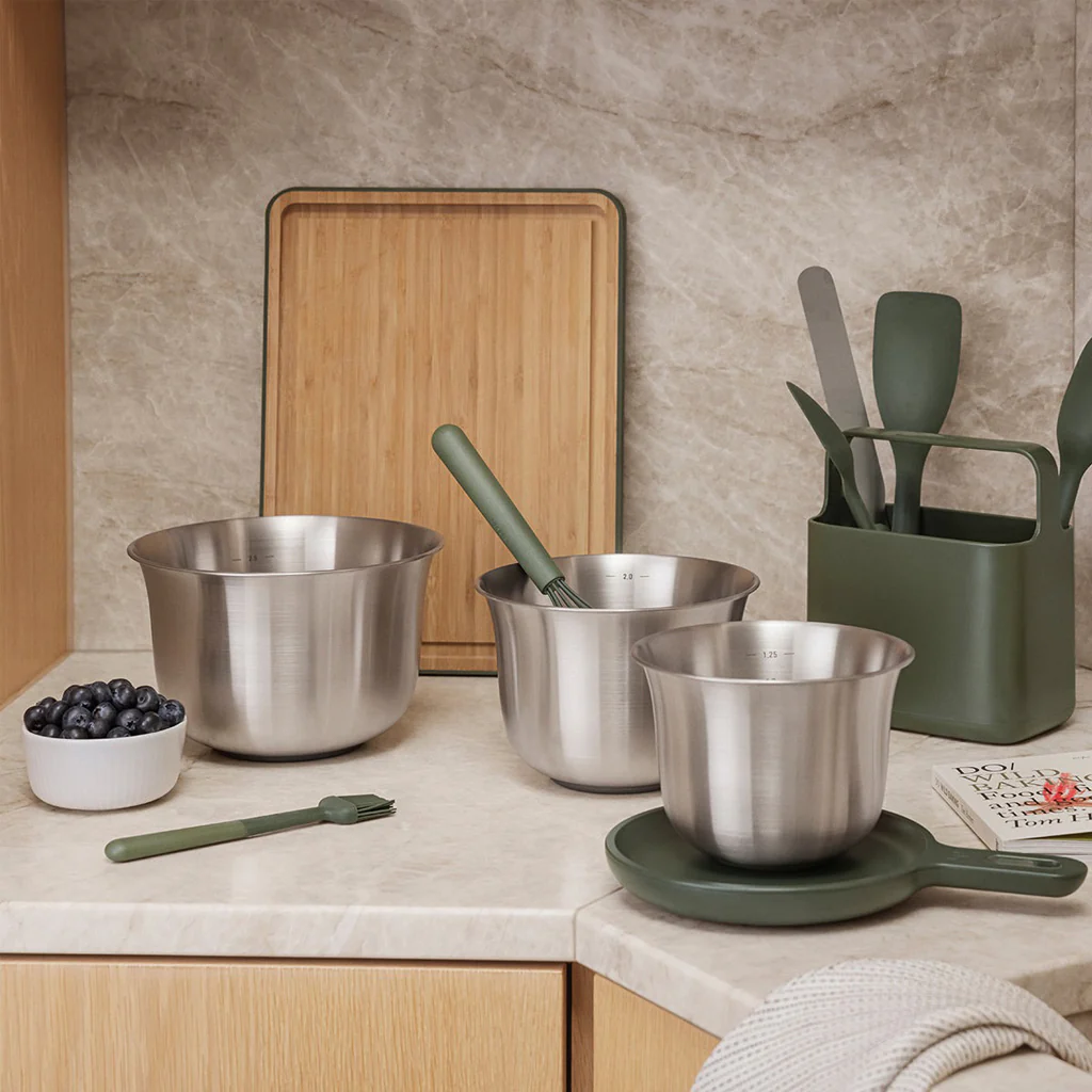 Eva Solo Green Tool Mixing Bowls Set - Image 7