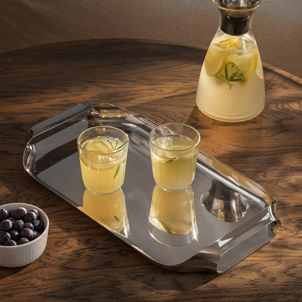 Eva Solo Liquid Lounge Serving Tray Stainless Steel - Image 3