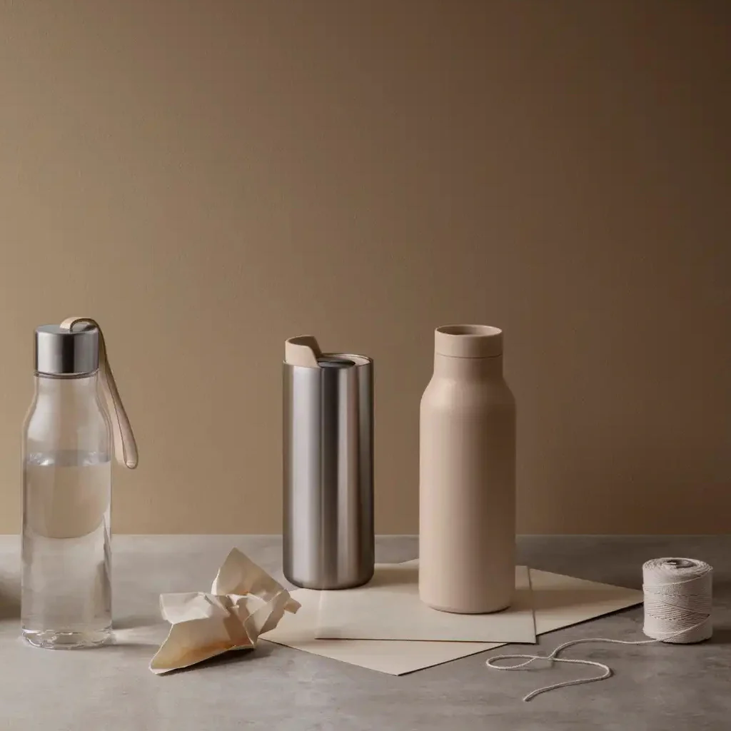 Eva Solo Urban Thermo Flask Beige 500ml - Image 2