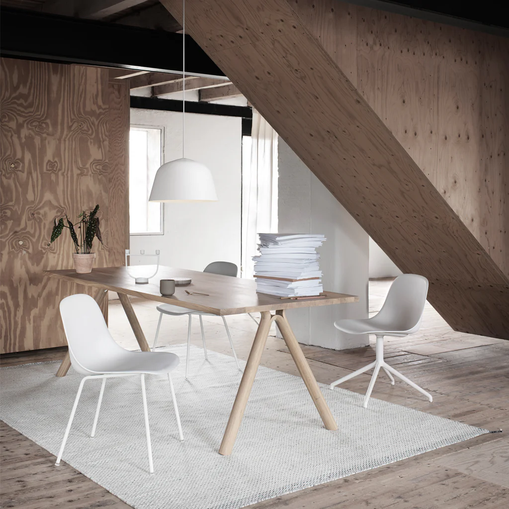 EX-DISPLAY - Muuto Split Table Oak - Water Marked - Image 2