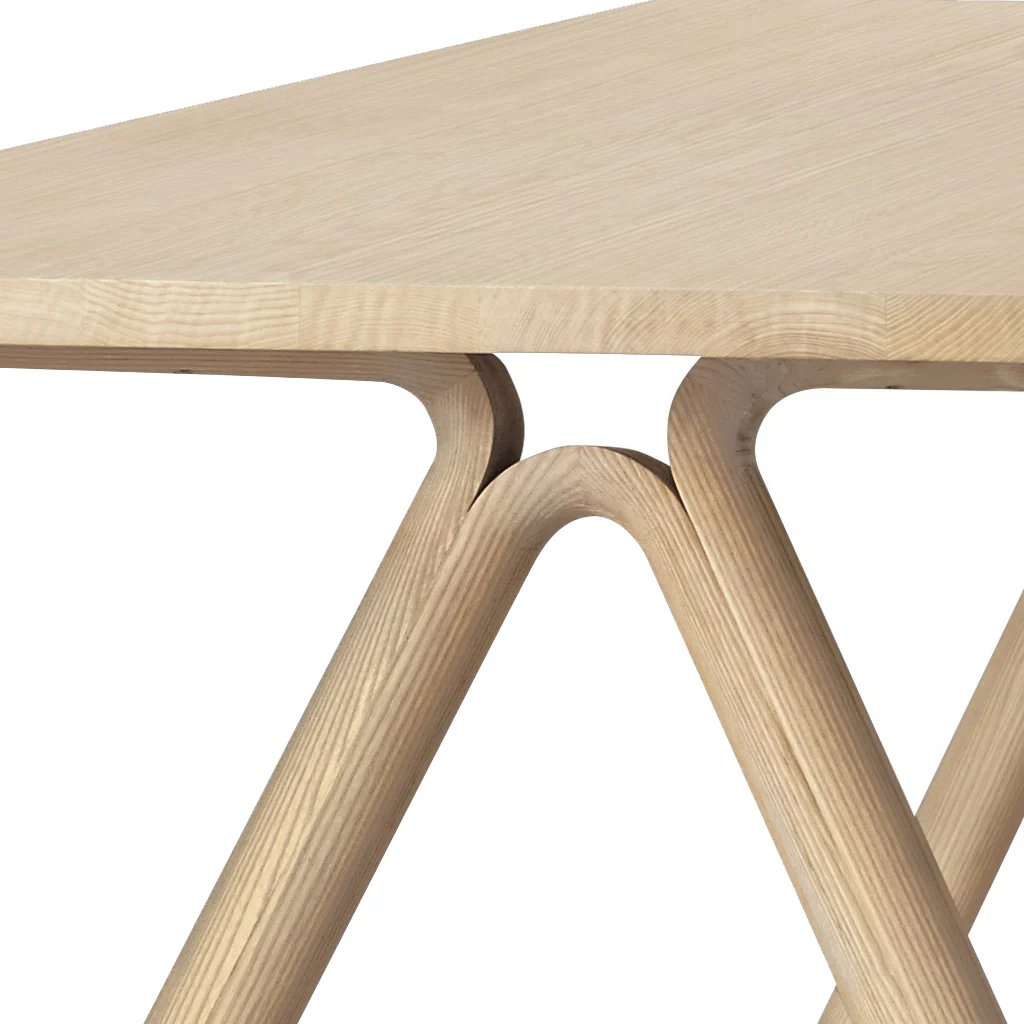 EX-DISPLAY - Muuto Split Table Oak - Water Marked - Image 4